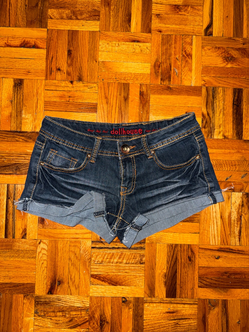 Dollhouse Denim Micro Short
